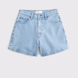 Abercrombie Curve love high rise dad short size 4.